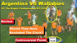 Review Argentina VS Wallabies G1 The Rugby Championship R3 2024 Reactions Analysis Recap [upl. by Reinhardt]