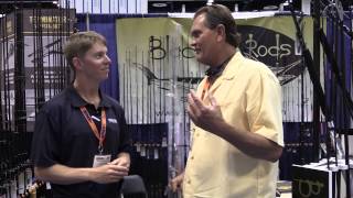 Blackfin Rods Gaff at ICAST 2014 [upl. by Georglana857]