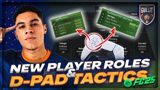 New Player Roles amp DPad Tactics In EA FC 25 [upl. by Ennaul548]