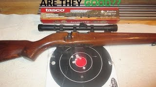 Are Tasco Rimfire Scopes Good [upl. by Nosemaj]