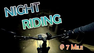 Night riding Kachoong at 7 Mile  Lezyne 1600XXL Super Drive [upl. by Arten]