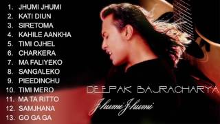 JHUMI JHUMI Deepak Bajracharya  Jukebox  6th Studio Album [upl. by Ecyal]