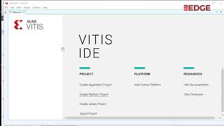 Getting Started with EDGE ZYNQ SoC FPGA kit using VITIS Software Platform 20192 [upl. by Hinckley]