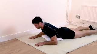 Spine extension exercise stretches 105 [upl. by Latia]