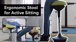 Autonomous ErgoStool Ergonomic Stool for Active Sitting [upl. by Atkinson]