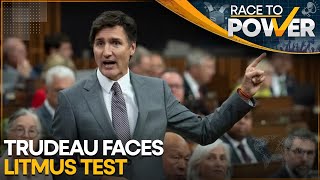 Canadian PM Trudeau Faces Crucial Test As Government Confronts NoConfidence Motion  Race To Power [upl. by Friend]