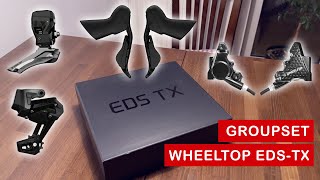 New 713 Speed Wireless Electronic Groupset Wheeltop EDS TX [upl. by Georges262]