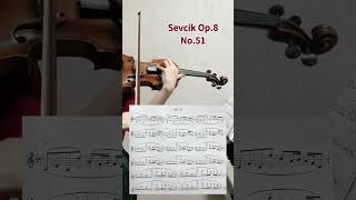 Sevcik Op851 violin violinist [upl. by Atteloiv]