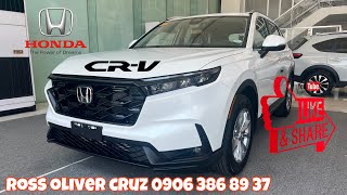 2024 Honda CRV VX Turbo CVT AWD Platinum White Pearl [upl. by Binette]