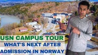 Next steps after admission in Norway  USN CAMPUS TOUR  University of SouthEastern Norway [upl. by Stephania]