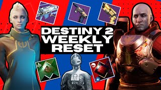 Destiny 2 Weekly Reset  Eververse Store  Nightfall Weapon this Week  Ada1 Inventory 102224 [upl. by Ema]