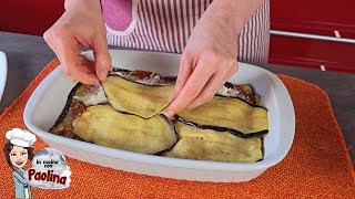 PARMIGIANA DI MELANZANE Ricetta della vera parmigiana di melanzane Come fare la parmigiana [upl. by Bega]