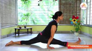 Hanumanasana  Monkey Pose  Yoga For Athletes [upl. by Hoehne]