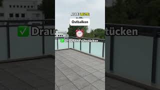 Balkon optimal ausrichten Die beste Himmelsrichtung für Sonne und Komfort ☀️🧭 Faktencheck [upl. by Aronoel492]