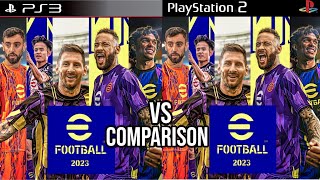 eFootball 2023 PS3 Vs PS2 [upl. by Channa]