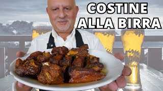 Costine di Maiale al Forno alla Birra – Tenere e Succose [upl. by Lopez]