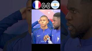 Mbappe Kicked Out Messi and Argentina from World Cup 🔥 France vs Argentina 43 football shorts [upl. by Gilletta]