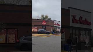 Tim Hortons Drive Thru🛣️☕️😋 Canada  Telugu  Prem’s Diary youtubeshorts ytshorts timhortons [upl. by Llenoj]