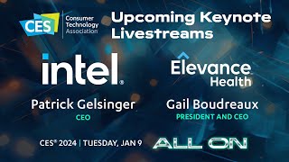 CES 2024 Keynote Conversation ft leaders from Intel CNBC Nasdaq Microsoft and Elevance Health [upl. by Yennej]