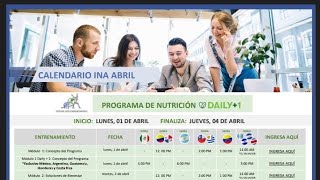 EPS0424 🗓️ Calendario Integrado Abril 2024 INA LATAM Amway 🌟 Emprendimisocial👍 [upl. by Alracal]