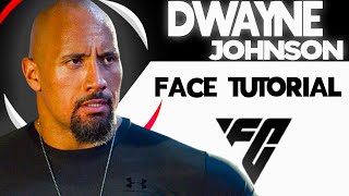 EAFC 25 How To Create DWAYNE JOHNSON Face Advanced Sculpt Tutorial [upl. by Fidole846]