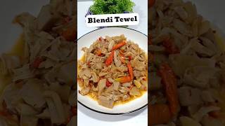 Resep blendhi tewel [upl. by Ardnaik675]