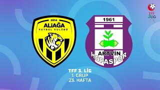 TFF 3 Lig 1 Grup  Aliağa Futbol  Artvin Hopaspor [upl. by Vincenty]