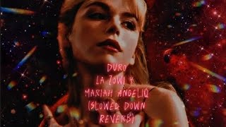 La Zowi Y Mariah Angeliq  Duro Slowed Down Reverb 🩵✨ [upl. by Reckford]