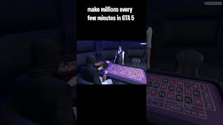 GTA 5 Online Unlimited Money Glitch Millions In Minutes [upl. by Natsreik]