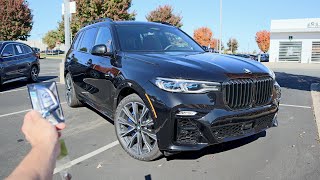 2022 BMW X7 M50i xDrive Start Up Exhaust POV Test Drive and Review [upl. by Margette946]