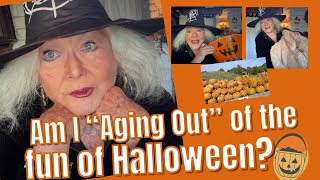 Aging Out of Halloween fun  Halloween Nostalgia and Assumptions  My Teddy Coat  Over 60 [upl. by Chemash]