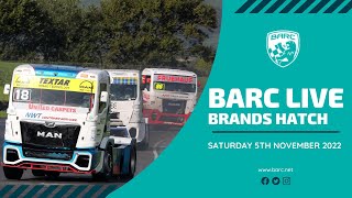 BARC LIVE  Brands Hatch  November 5 2022 [upl. by Roddie]