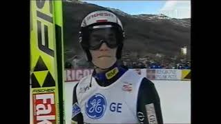 Kamil Stoch 1045m  Pragelato 2005 [upl. by Ahseenyt]