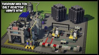 Thorium Molten Salt Reactor Power Plant  HBMs Nuclear Tech Mod [upl. by Ahseet]