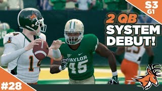 Season 3 Opener vs Sicem Bears  Whitetails  NCAA Football 14  Ep 28 [upl. by Aineles829]