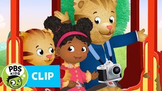 DANIEL TIGERS NEIGHBORHOOD  Daniel Washes Trolley  PBS KIDS [upl. by Vanhomrigh]