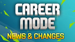 FIFA 16 Career Mode  News amp Changes [upl. by Edme]