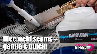 Weld seam cleaning and stainless steel passivation in 4 steps [upl. by Orpah]