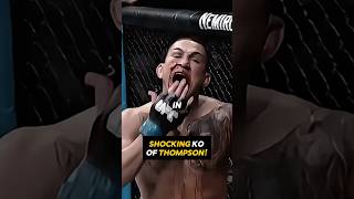 Anthony Pettis’ Shocking Knockout of Stephen Thompson shorts [upl. by Ankeny724]