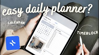 How to create a DAILY Planner with xTiles  free template amp tutorial  Notion Alternative [upl. by Cesaria]