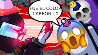 CUIDADO con los color CARTON MOJAO en Among Us 😨😱 33 [upl. by Norword]