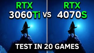 RTX 3060 Ti vs RTX 4070 SUPER  Test In 20 Games at 1440p  2024 [upl. by Gapin]