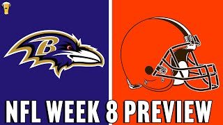 Baltimore Ravens vs Cleveland Browns Prediction  NFL Week 8 Picks  102724 [upl. by Kondon]