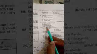 BiochemistryNeetneetbiomcqsneetbiologymcqsimportantquestionsgeneralknowledgequestions [upl. by Aroc]