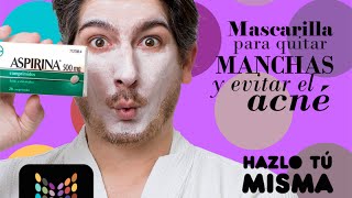 Mascarilla para Quitar Manchas y Marcas de Acne  HZT  DIY [upl. by Lowe742]