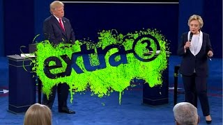 German satire on 2nd Trump Clinton debate English subtitles [upl. by Ididn920]