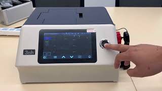 YS6060 Benchtop SpectrophotometerDemonstration video [upl. by Nomla]