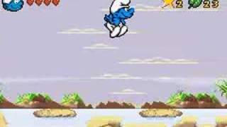 Smurfs GBA Level 15 Mountain [upl. by Ahcrop]