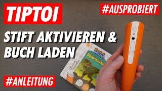 Tiptoi Stift aktivieren  BuchAudiodatei laden OHNE und MIT Tiptoi Manager 👍✅ [upl. by Yankee415]