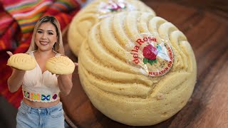 How to EASILY Make Delicious CONCHAS de Mazapán at Home Super Soft Sweet Bread [upl. by Negrom639]